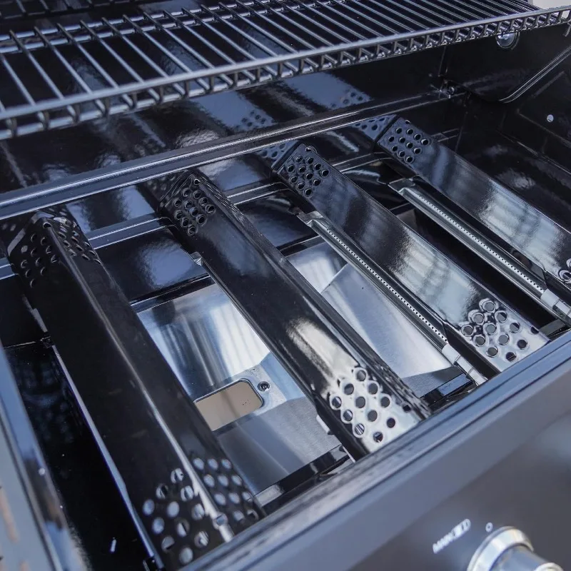 Stainless Steel 4 Burner Propane Gas Grill