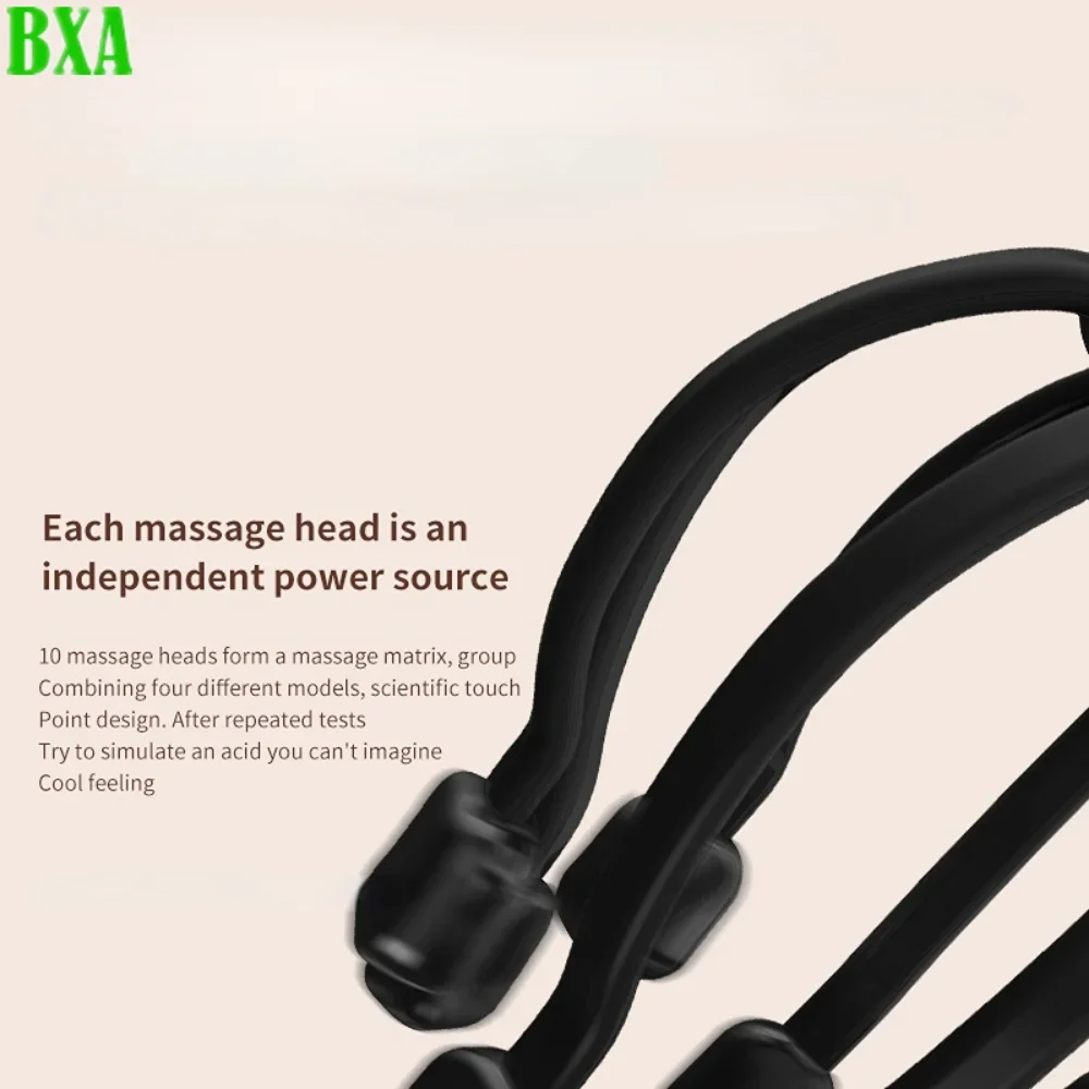 Electric Head Massager Octopus Scalp Scratcher Bluetooth Music Vibration Octopus Scalp Massage for Better Sleep Decompress Relax