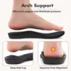 Asgard Winter Fluffy Orthopedic Slippers Open Toe Memory Foam Slippers Indoor Outdoor Adjustable Straps Warm Cozy Anti-slip Shoe 5