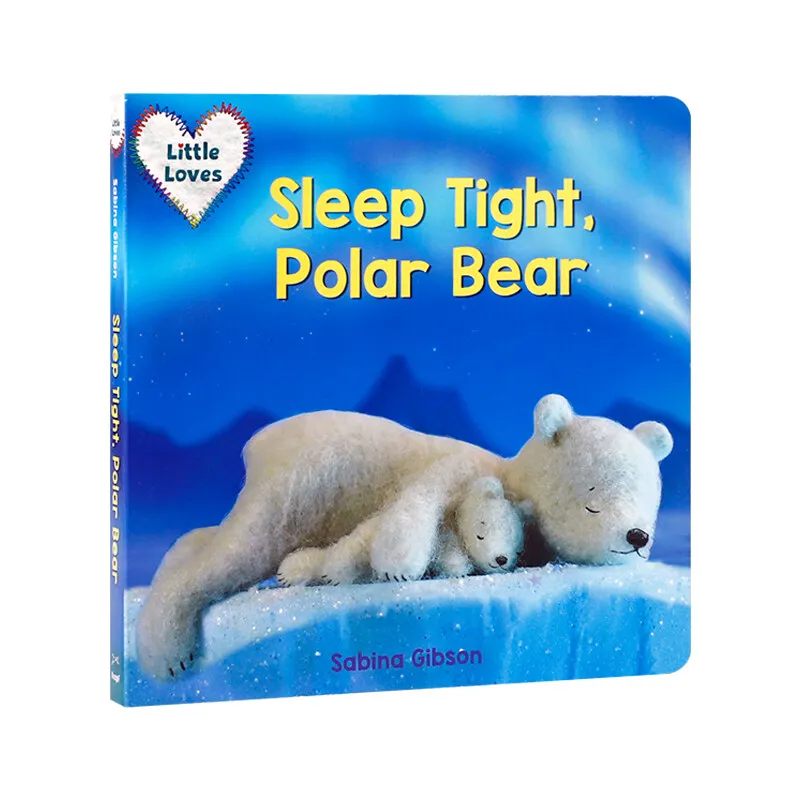 

MiluMilu English Original Picture Book Sleep Tight, Polar Bear (Little Loves) Have A Good ， Low Children