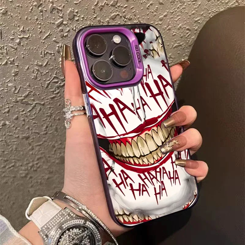 Cool Joker Phone Case Clown Buffoon Pattern Phone Case For IPhone 15 14 13 12 11 Cool Joker Phone Case Clown Buffoon Pattern Phone Case For IPhone 15 14 13 12 11