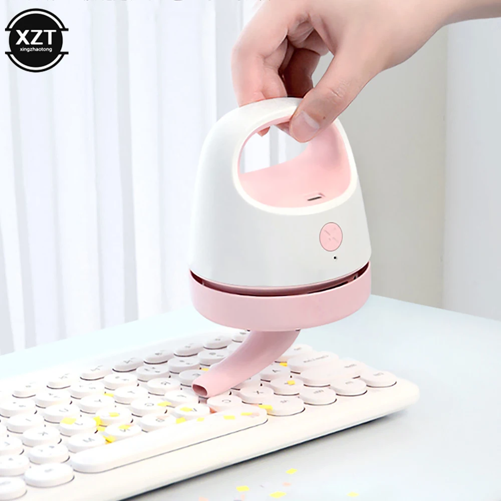Handheld Wireless Vacuum Cleaner Car Household USB Vacuum Cleaner Mini Portable Desktop Computer Keyboard Vacuum Cleaner 2