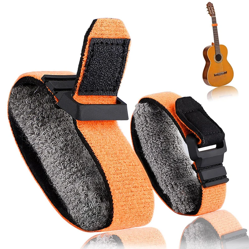 

1Pc Noise Damper Muter Wraps High-elastic Guitar Mute Strap Easy To Use Stringed Instruments Accessories For Bass Ukulele