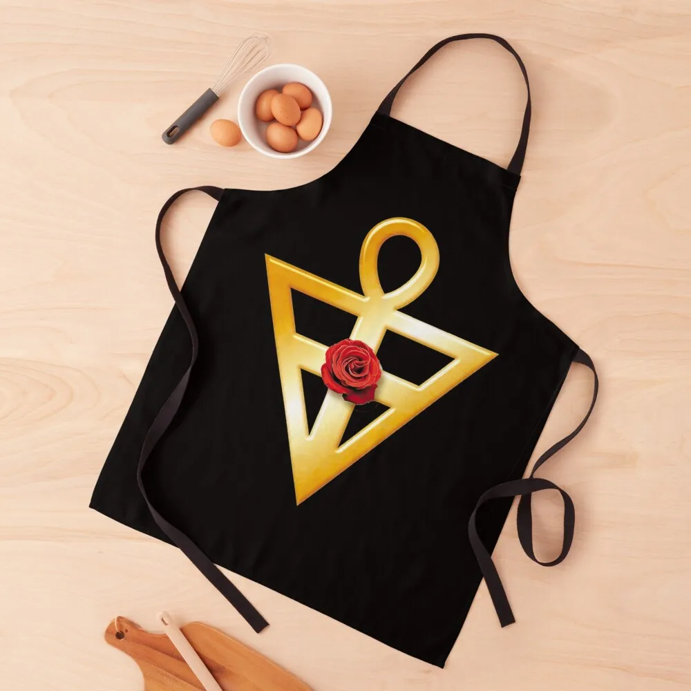 

Emblem of the Rosicrucian Order Apron Camping men Womens Dresses Apron