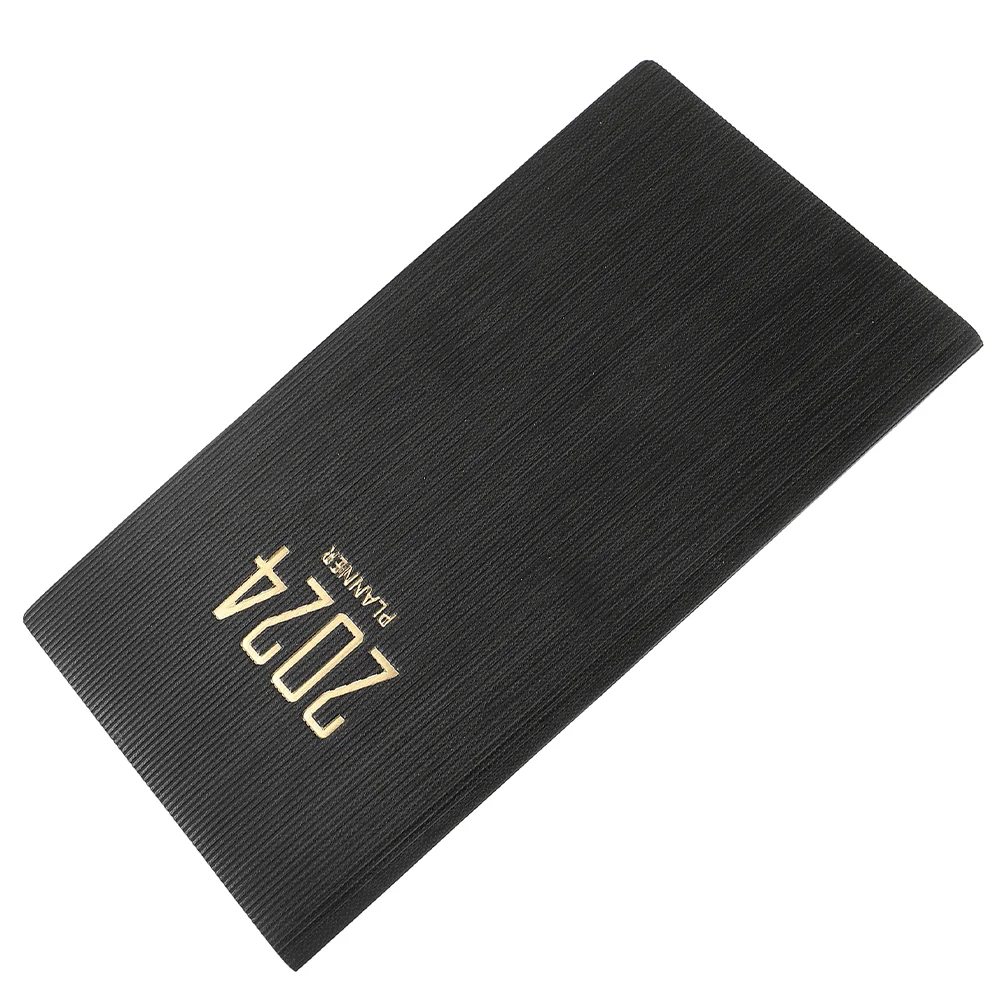 

Академический планировщик 2024, ежедневник, блокнот A7 на английском языке, со списком страниц, Книга по управлению временем для дома, школы и офиса