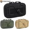 Compact 1000D Nylon Molle Pouch Tactical Admin EDC Gear Utility Pouch Waist Bags for Small Tool Horizontal Modular Organization 1