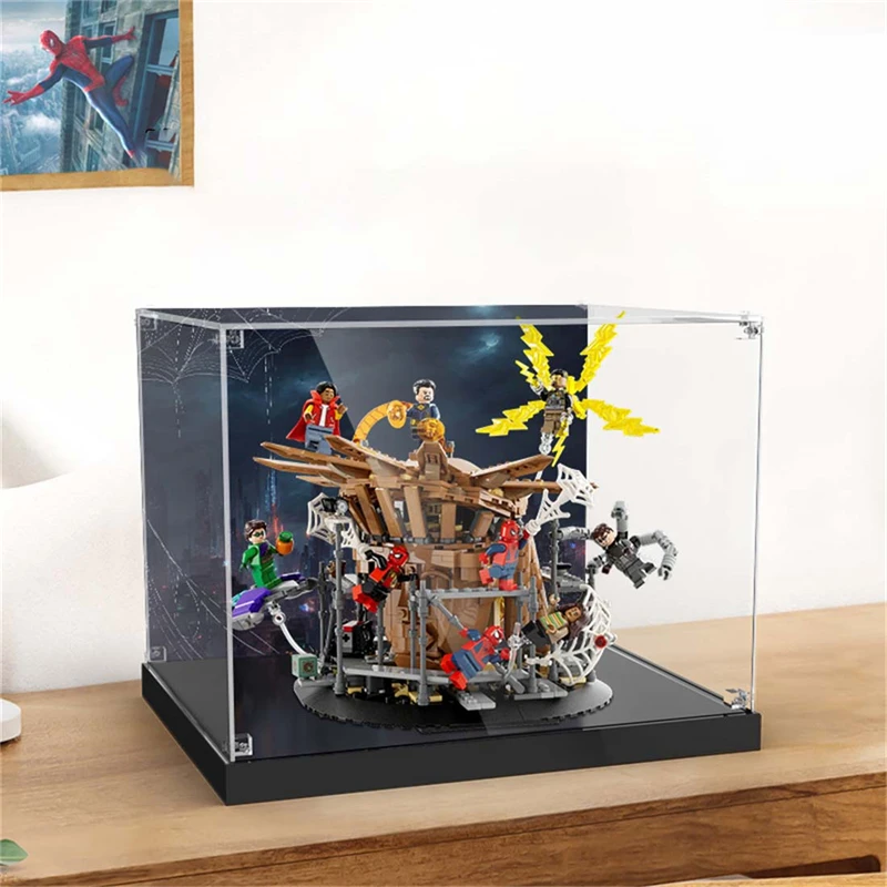 Display Case for Lego Final Battle 76261, 3MM Acrylic Display Box for Lego 76261 (No Model Set Included) 5