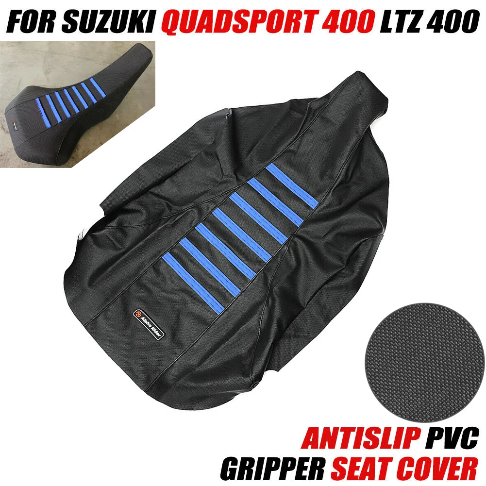 Coprisedile Gripper Pvc Per Suzuki Ltz 400 Z400 Quadsport Z400 2003-2008 2009 Coprisedile Morbido Impermeabile Per Moto Antiscivolo