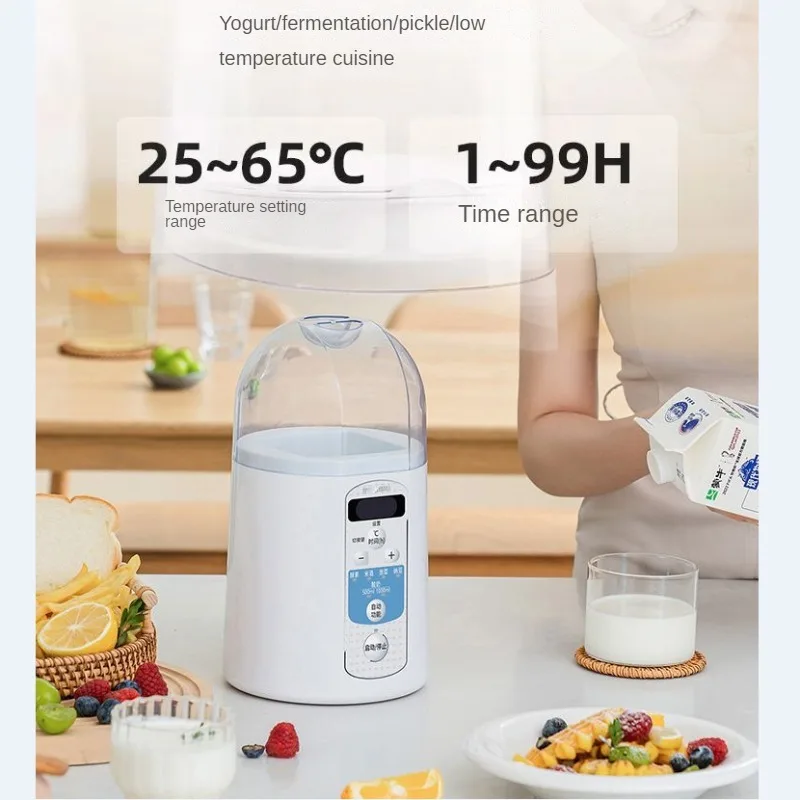 1L Yogurt Machine Automatic Intelligent Timing Homemade Yogurt Rice Wine Natto Kitchen Tools Multifunctional Yogurt Maker 2