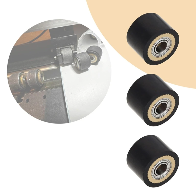 3pc Mimaki Cjv30 Cjv150 Rubber Pinch Roller Paper Pressure