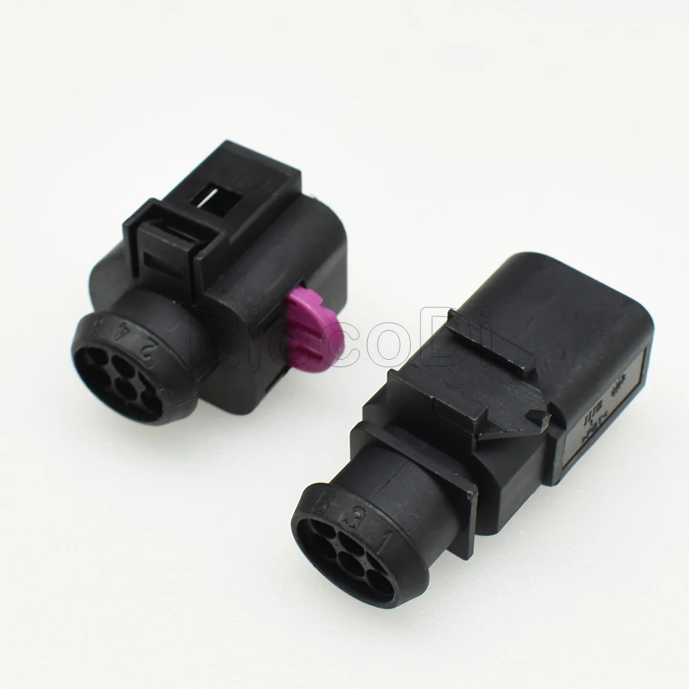 1-20Sets 6 Pin 3B0973813 1J0973713 1.5mm Auto Temp Sensor Plug Waterproof Electrical Wire connector For Car Truck 3