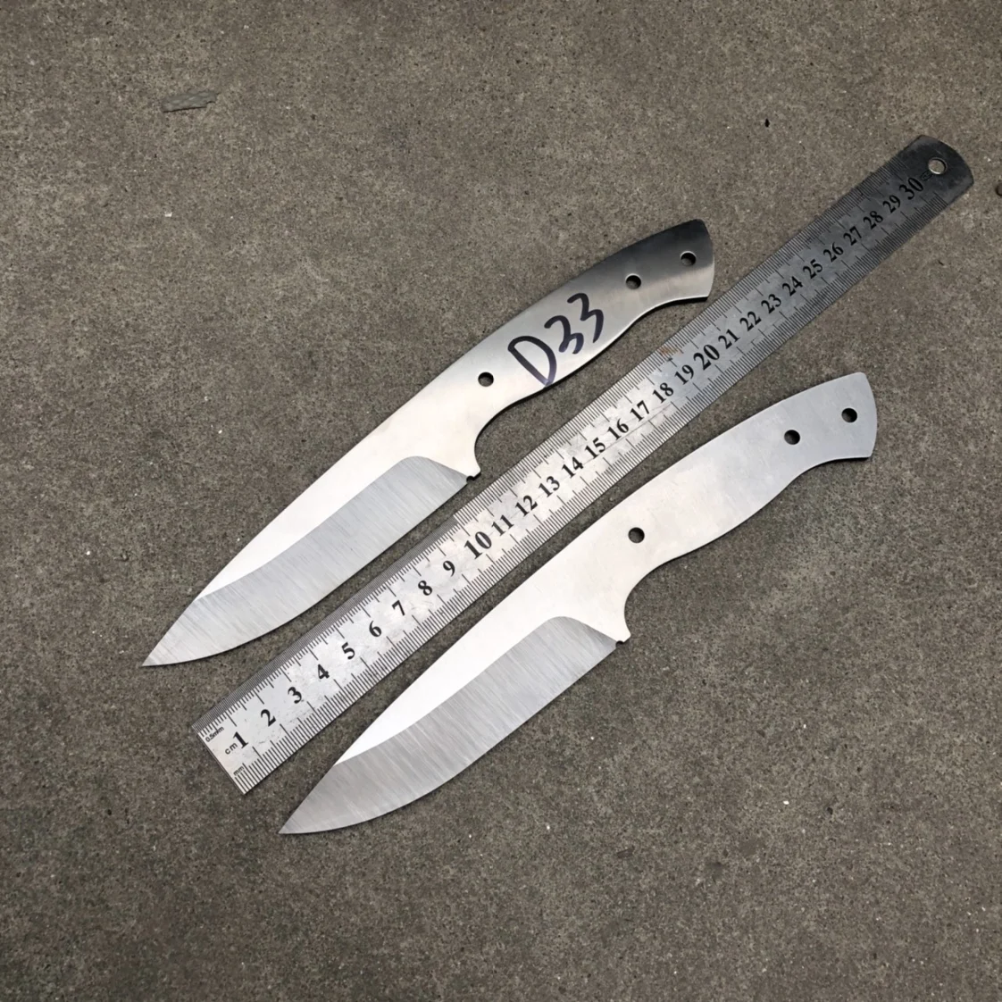 1piece Vg10 Sandwich Steel For Diy Exquisite Knife Making No Pattern