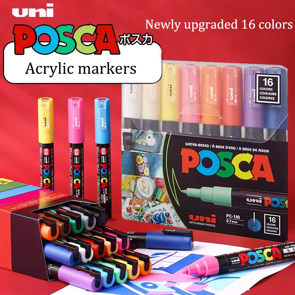 Wholesale Uni Posca Multi Surface Paint Marker Pens For Rock