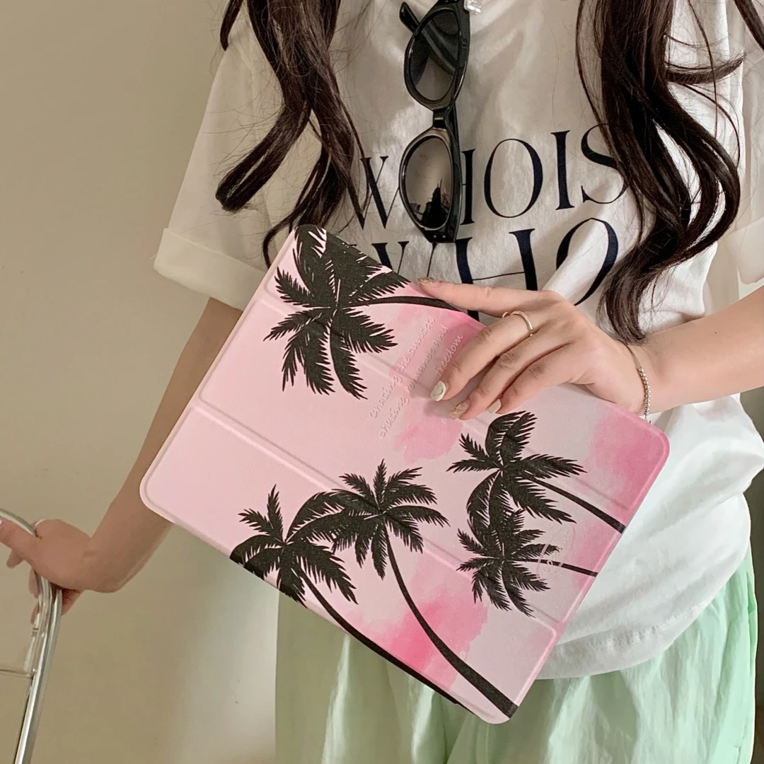 Simple Coconut Tree Case For iPad