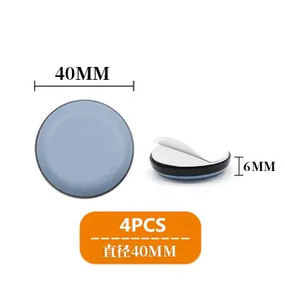 4pcs/set Furniture Leg Slider Pads Anti Scratch Easy Move Heavy Furniture Thickened Moving Pad Anti-abrasion Floor Protector Mat - Image 9
