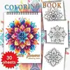 Spiral Coloring book -30 Sheets adult coloring book, 11.2 x 8.3 inches, 100g thick paper, drawing book, homecoming holiday gift 3