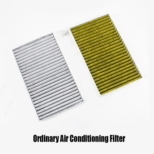 2 Pack Activated Carbon Air Conditioning Filter for Tesla Model Y Model