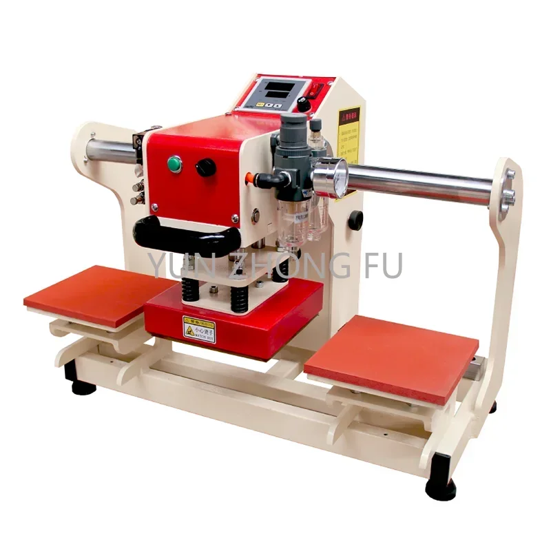 

Printer Dual Position Dye Sublimation Label Heat Press Pneumatic Automatic Continuous DIY T-Shirt Phone Pillowcase Printer