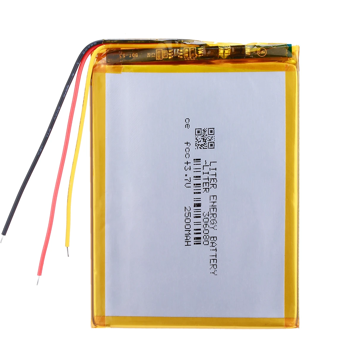 3.7v polymer 3 line Rechargeable battery 306080 2500mah love landing PDA smart tablet computer Krema stereo e-book lithium ion battery