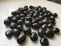 2.2 lb Bulk LARGE Black Tourmaline Tumbled Stone Crystal Healing Tumble Gemstone 1
