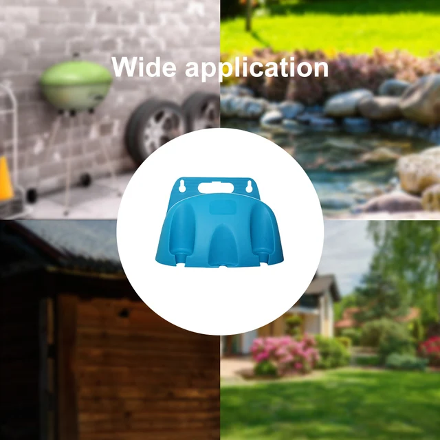 Kerti Víztömlő -Szervező Tároló Állvány Öntözőkezelő Tartó Öntöző Tömlő Cső Fogas Horgok - Image 2