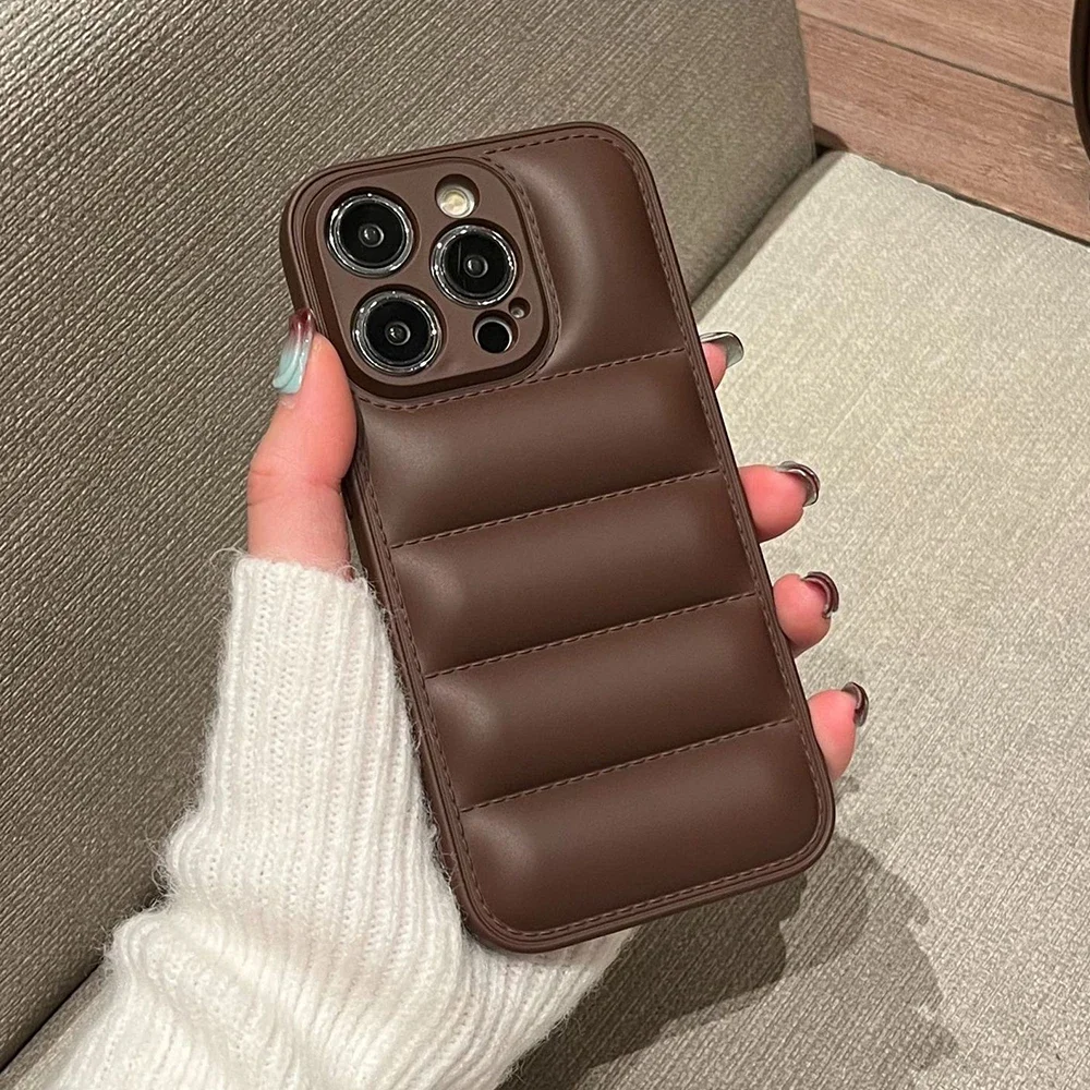 ตัวเลือกสินค้า เคสซิลิโคนลายแจ็คเก็ตสุดเท่ ป้องกัน iPhone 16 15 14 13 12 11 Pro Max Plus