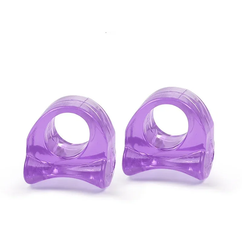 2pcs=1pair Silicone Toe Corrector Gel Protector Finger Separator Orthopedic Products Hallux Valgus Pedicure Foot Care Hammer