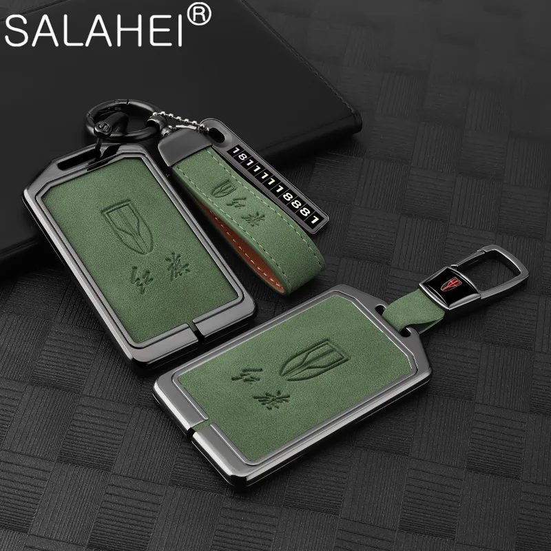 Copri Chiave Per Auto Telecomando Per Chiave Portachiavi Custodia Protettiva Portachiavi Accessorio Auto Per Faw Hongqi Hs7 Hs5 H7 H9 E-Hs3 2019