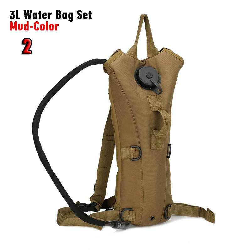 Cycling Hydration Backpack 3Liters Foldable Water Bladder Hike Water Bag Climbing Running Mountaineering Drinking Water Rucksack 2