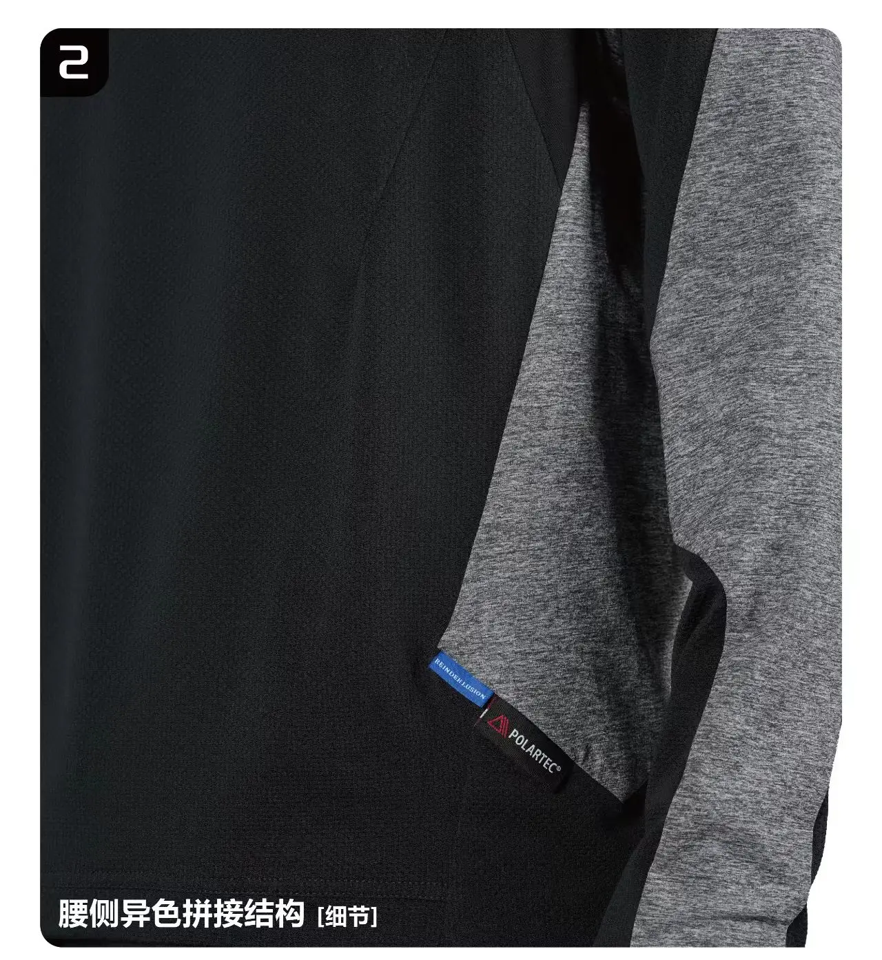 Reindee Lusion 25 aw PolartecDelta longsleeve shirt front pockets ergonomic cut techwear