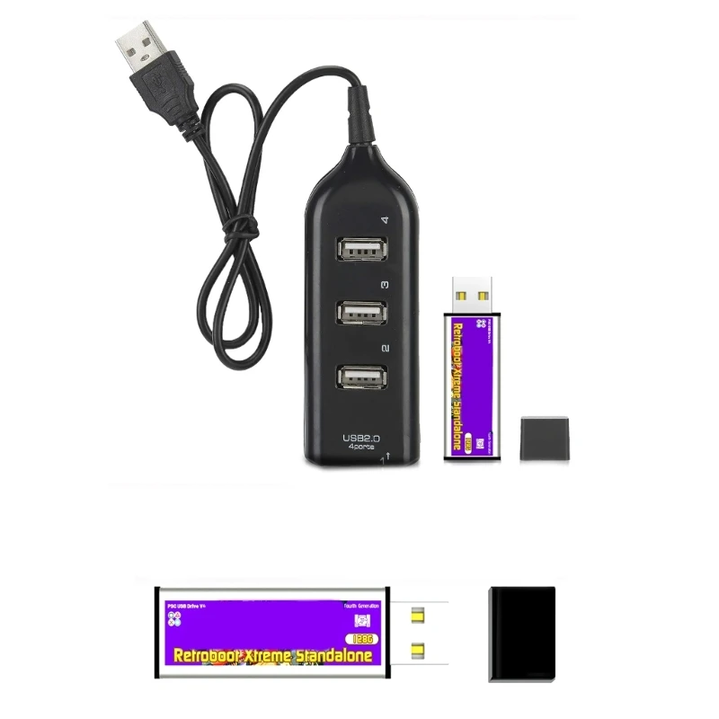 

Y5GE Retroboot Standalone 128G Open Source Game Stick for PSC Gaming Accessory