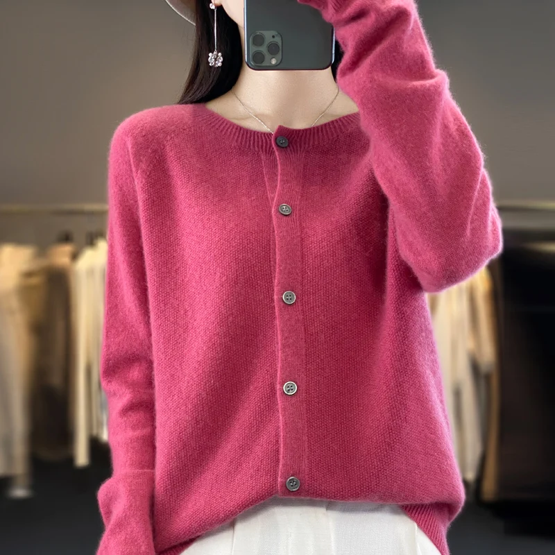 ตัวเลือกสินค้า เสื้อกันหนาว Merino 100% อบอุ่นสบาย ใส่ได้ทุกฤดู