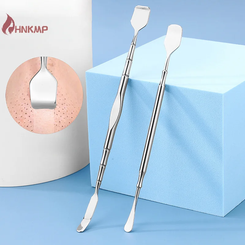 Two-sided Blackhead Remover Spatula Nose Face Blemish Pore Cleaner Beauty Face Health Salon Special Remover Acne Tool