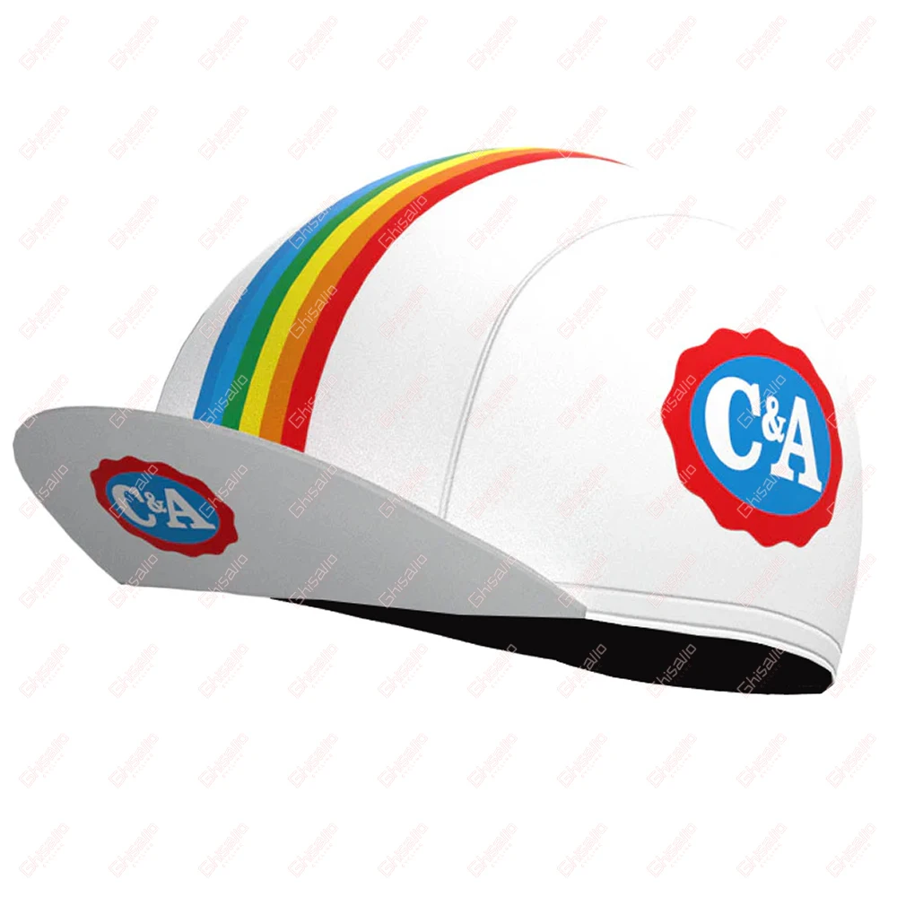 Retro Cycling Caps for Men and Women 12 Styles Black Series, Quick Dry Breathable, Absorb Sweat, Breathable, Sports, Bicycle Hat 4