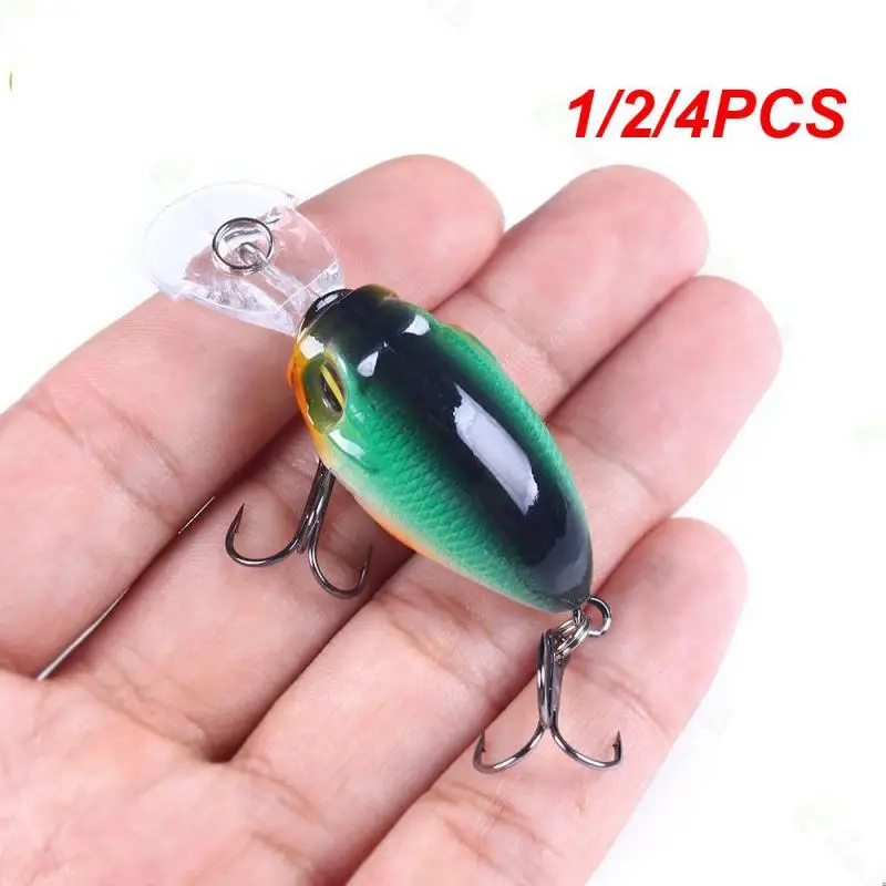 

1/2/4 шт., рыболовные приманки, 6 см, 6,2 г