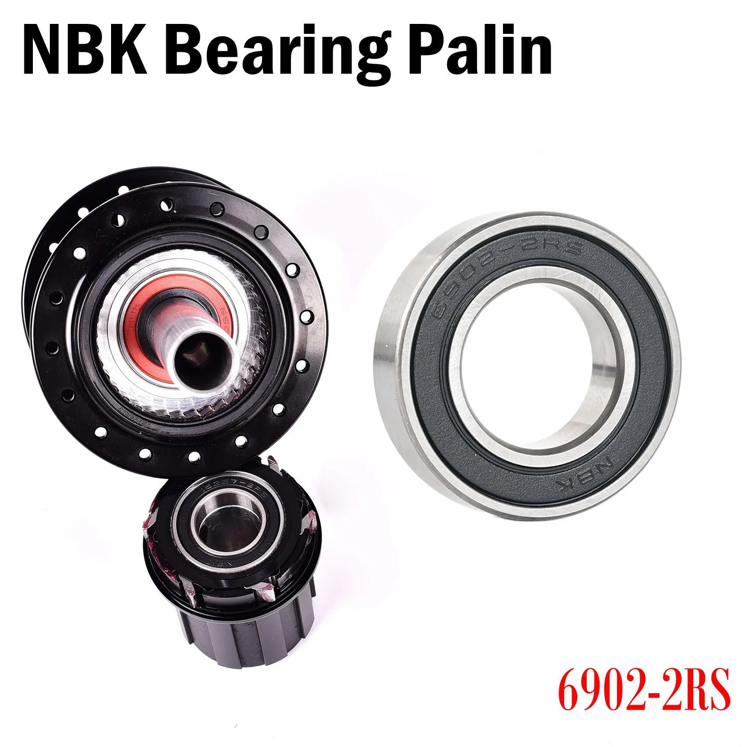 1*Hub Bearing 6902 Ceramic Bearing 15x28x7mm Ceramic Ball 61902 15x28x7 Mm Ball Sealed Ball Bearing