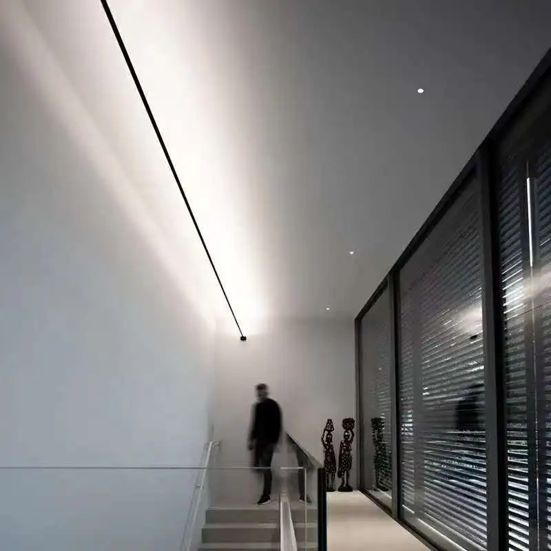 Steel strip light COB95 surface mounted intelligent dimming for corridor aisle