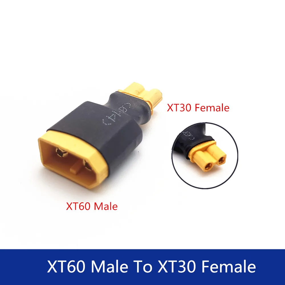 Universal Female to Male Connector Adapter for RC Models - Ideal for Cars, Airplanes, Drones, and Boats