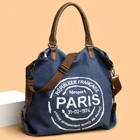 Fashion Purse Vintage Canvas Bag