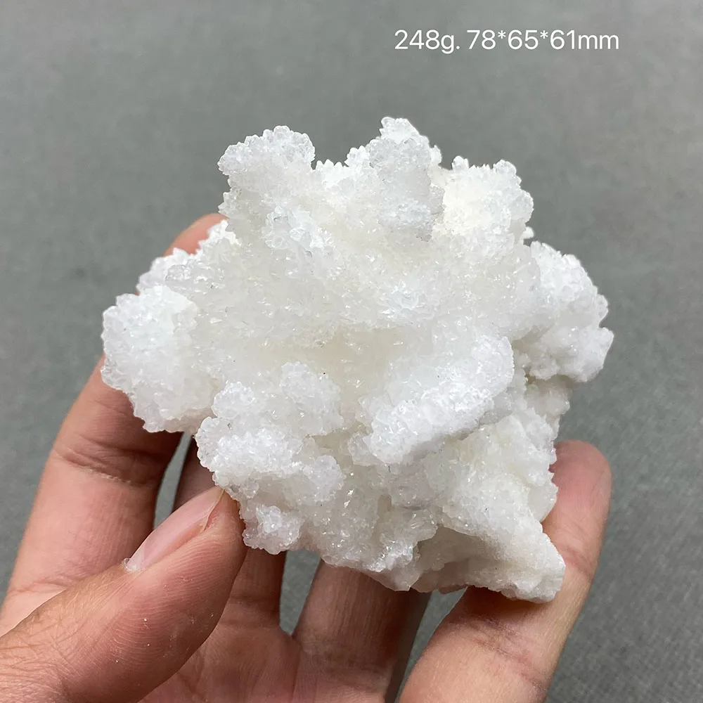 100%Natural hydrozincite Mineral specimen stone Crystal flower mineral crystal specimen stones and crystals