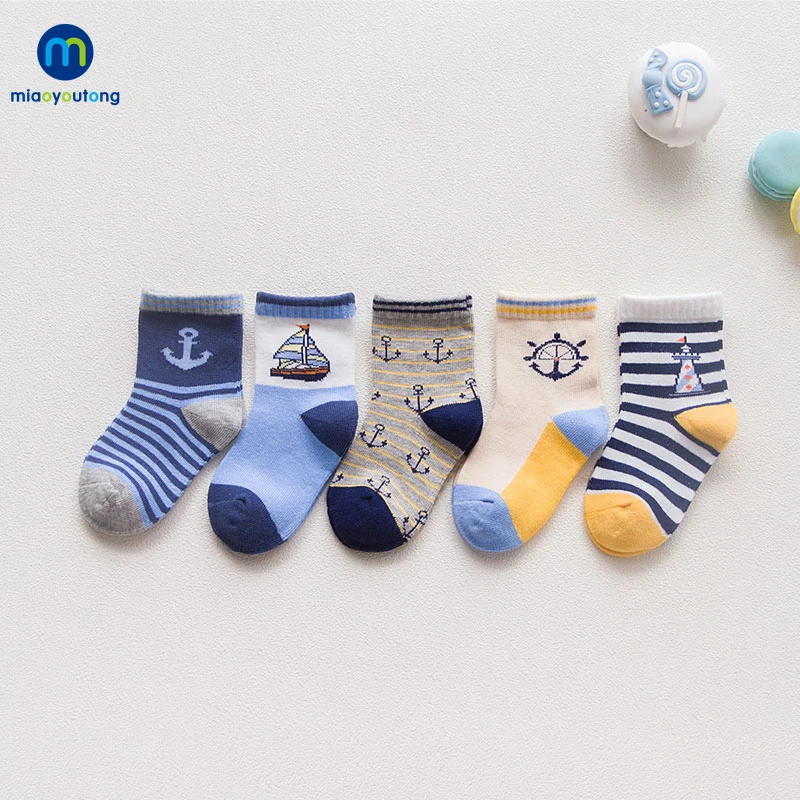 Baby Socks Kids 5 Pair/Lot