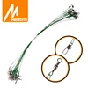 MEREDITH Anti Bite Steel Fishing Line 15cm-30cm Steel Wire Leader With Swivel Fishing Accessory Lead Core Leash Fishing Wire 1