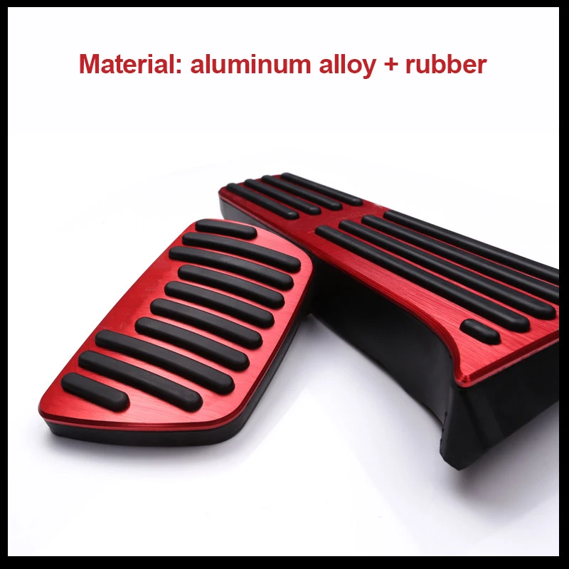 Aluminum Auto Car Pedals Cover Fuel Brake Footrest Pads Plate Cover Toyota Camry 70 V70 Accessories car pedals pedal cover
