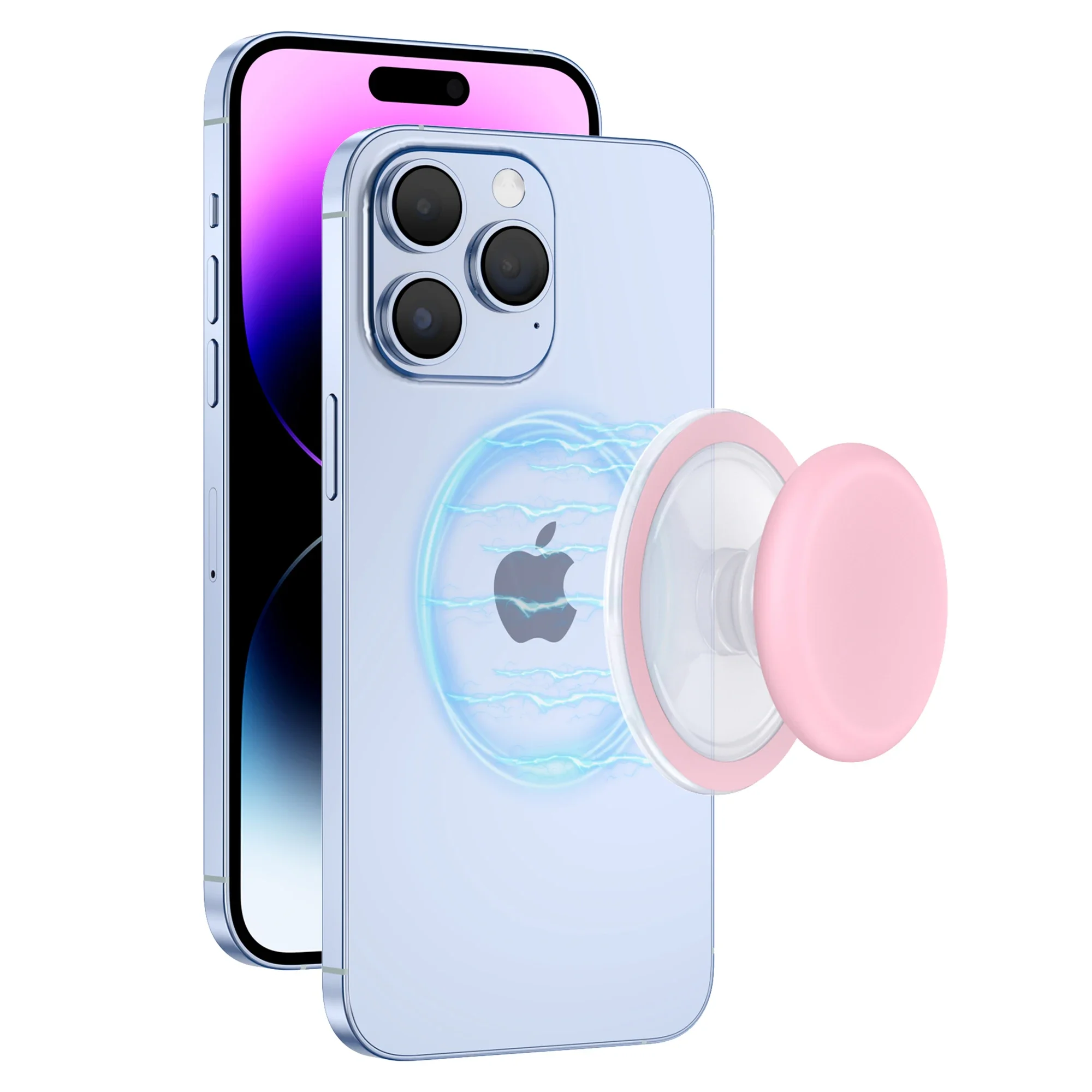 Innovative Foldable Magnetic Phone Grip Ring with Kickstand