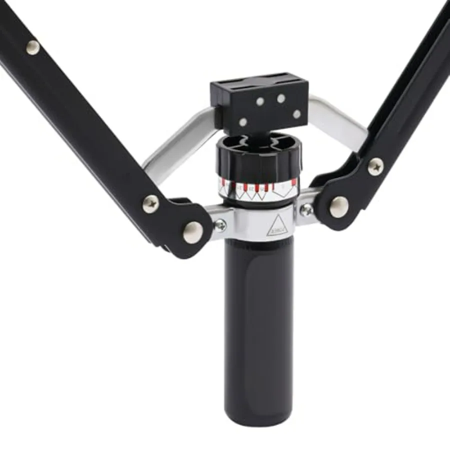 Carbon Steel Twister Arm Exerciser, 22-440LBS Adjustable Chest Workout Equipment, 25-Gear Home Chest Expander with Counter Displ