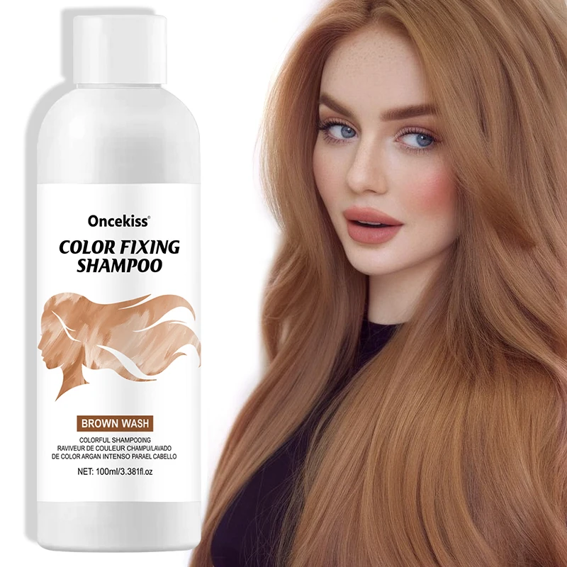shampoing colorant brun
