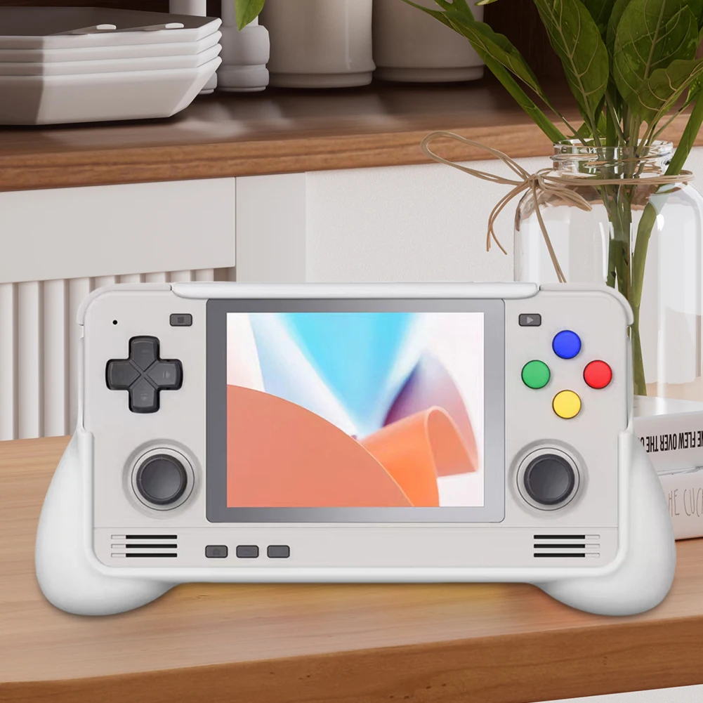 Retroid Pocket 2S 그립 인체공학적 수정 그립 스탠드 홀더 미끄럼 방지 TPU 핸들 게임 그립 게임패드 RP2S용 보호 쉘