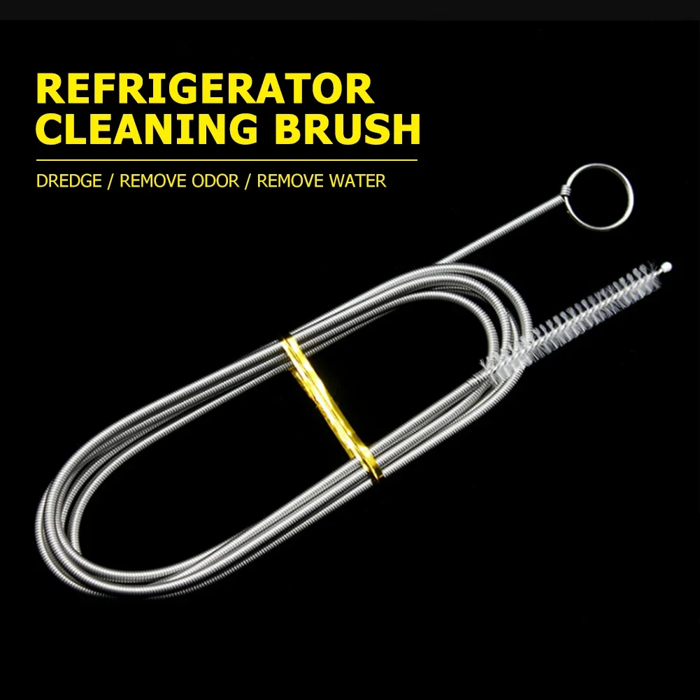 Stainless Steel Refrigerator Drain Cleaning Brush