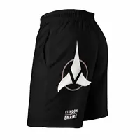 Casual Beach Pants Anime Beach Trek And The Stars - Klingon Empire_46015079 Breathable Quick Dry Premium Casual Adjustable Drawc 2