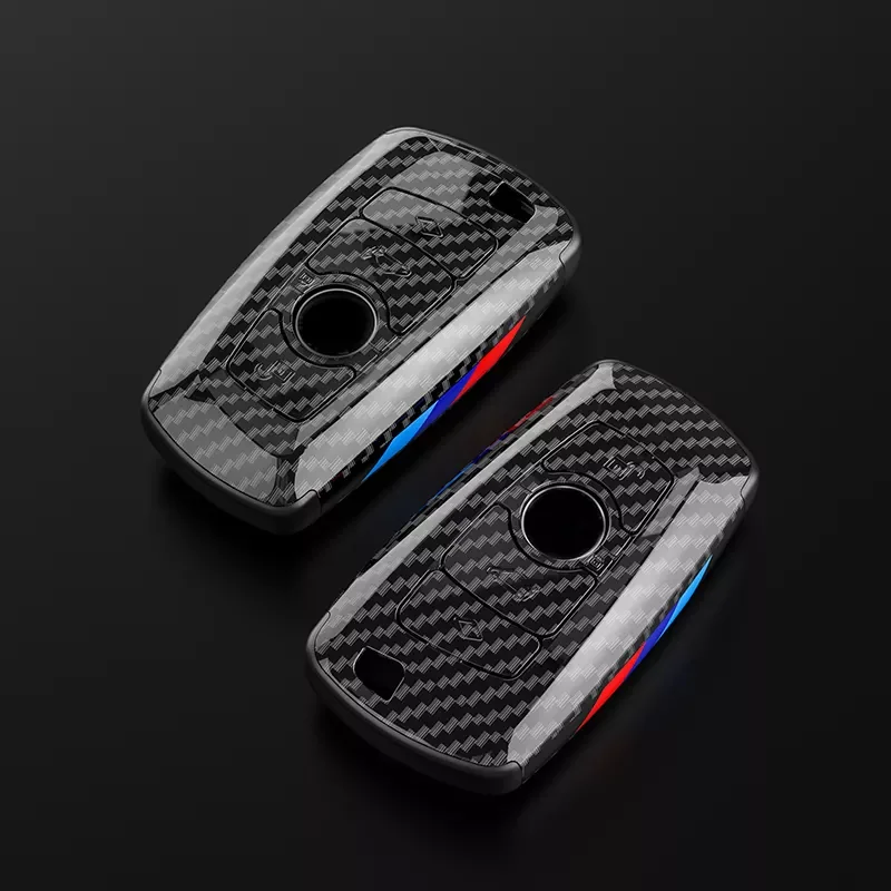 Брелок для дистанционного ключа из углеродного волокна BMW, чехол для модели 1, 2, 3, 4 серии, F20, F22, F30, F31, F32
